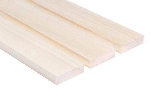 Deska na ławki do sauny osika biała SHP Thermory 21x90 Select